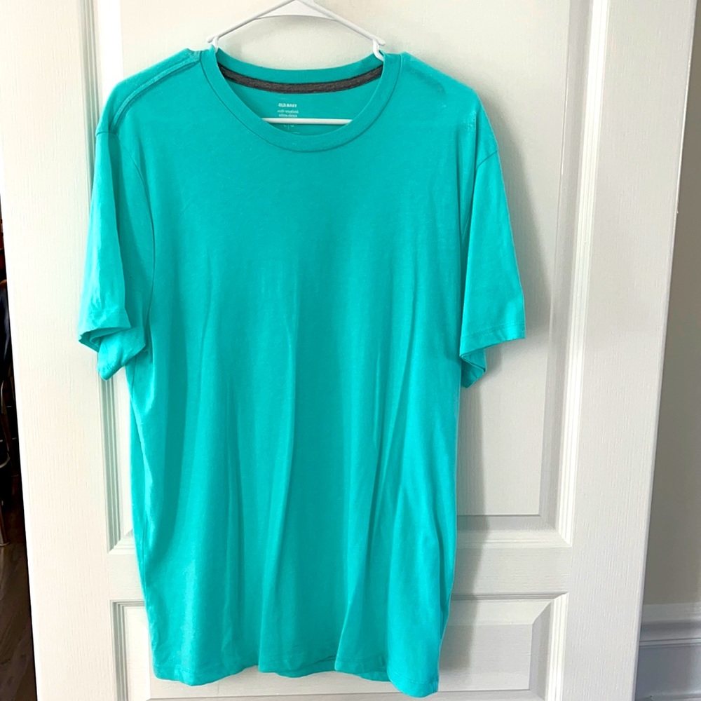 Men’s short sleeve old navy tee teal